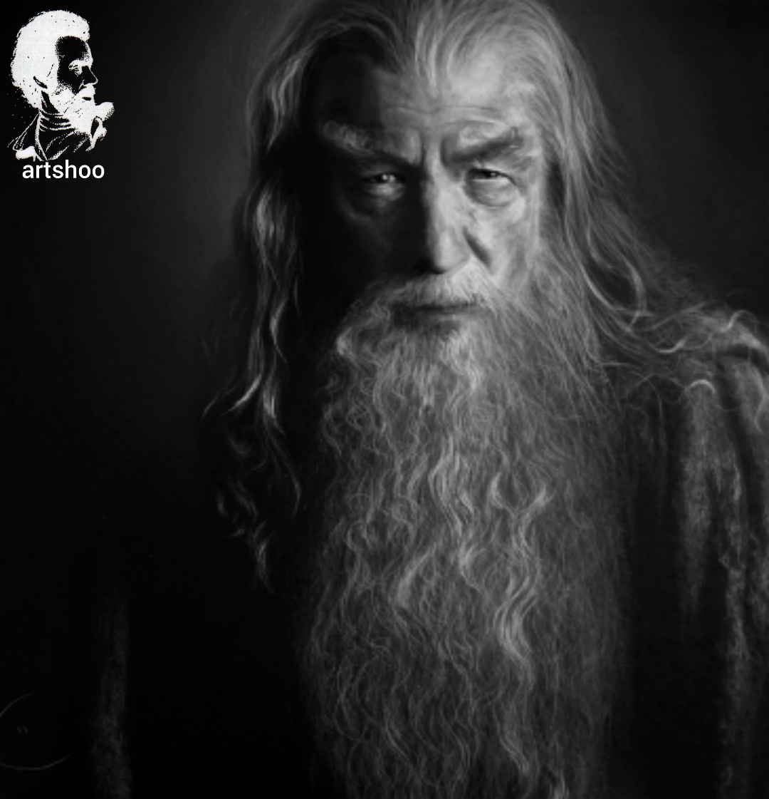 مدل پرتره سیاه قلم